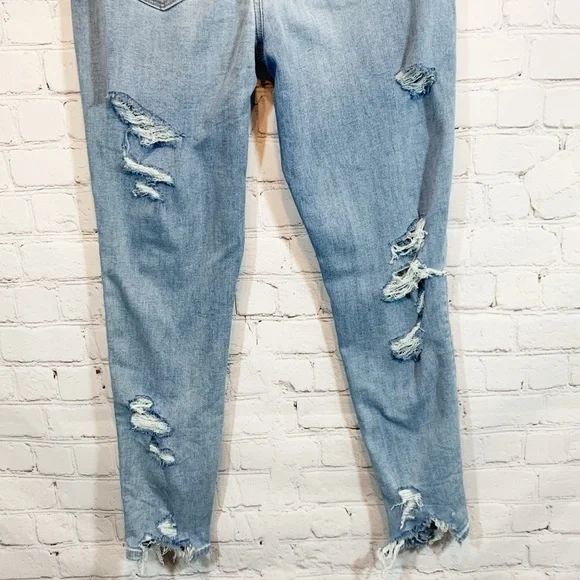 American Eagle Jeans Destroyed curvy hi rise jegging - Picture 6 of 7